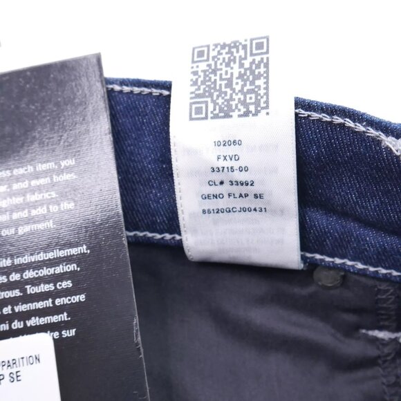 True Religion Men's Size 40x35 Relaxed Fit Jeans Relaxed Slim Dark Wash NWT - Picture 9 of 11